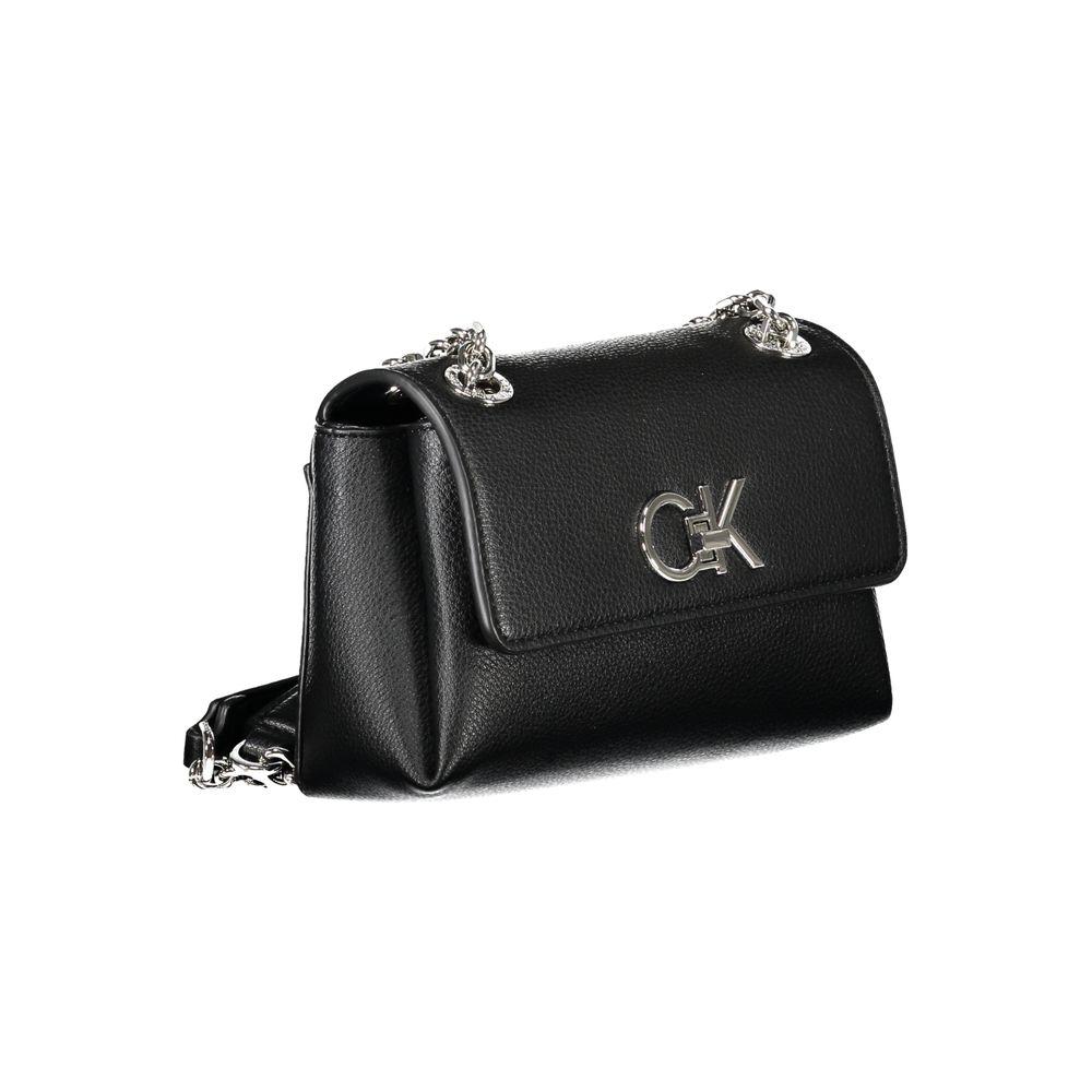 Calvin Klein Black Polyethylene Women Handbag Calvin Klein Dark Slate Gray