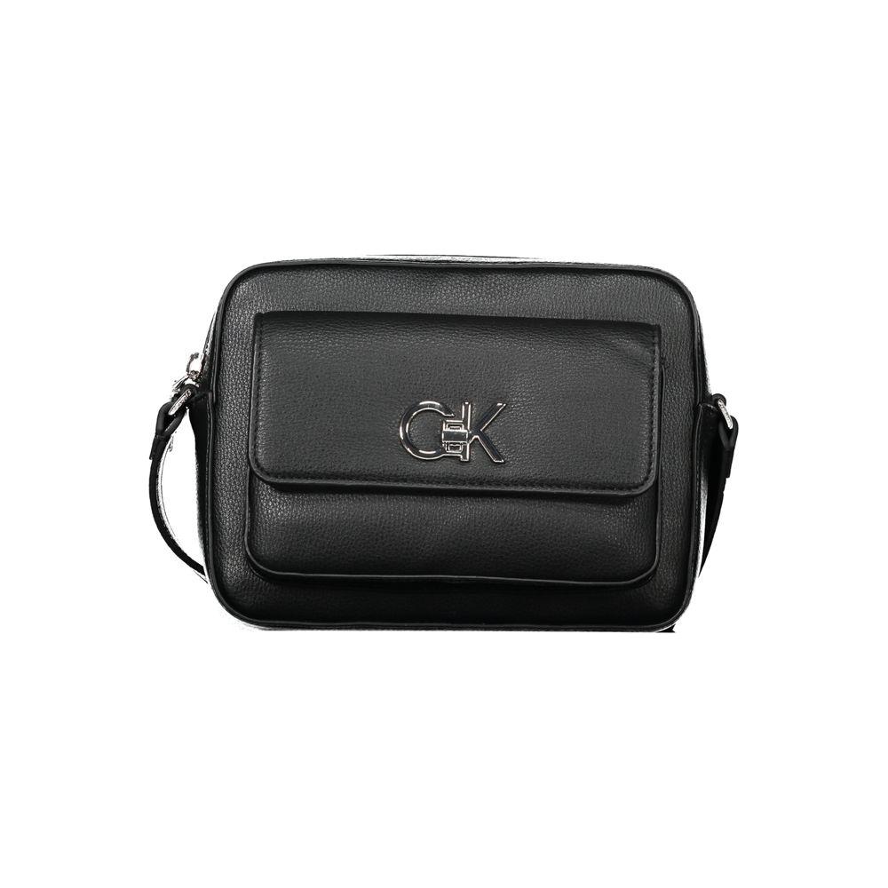 Calvin Klein Black Polyethylene Women Handbag Calvin Klein Dark Slate Gray