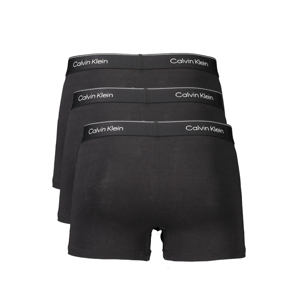 Calvin Klein Black Cotton Men Boxer Short Trio Calvin Klein Dark Slate Gray