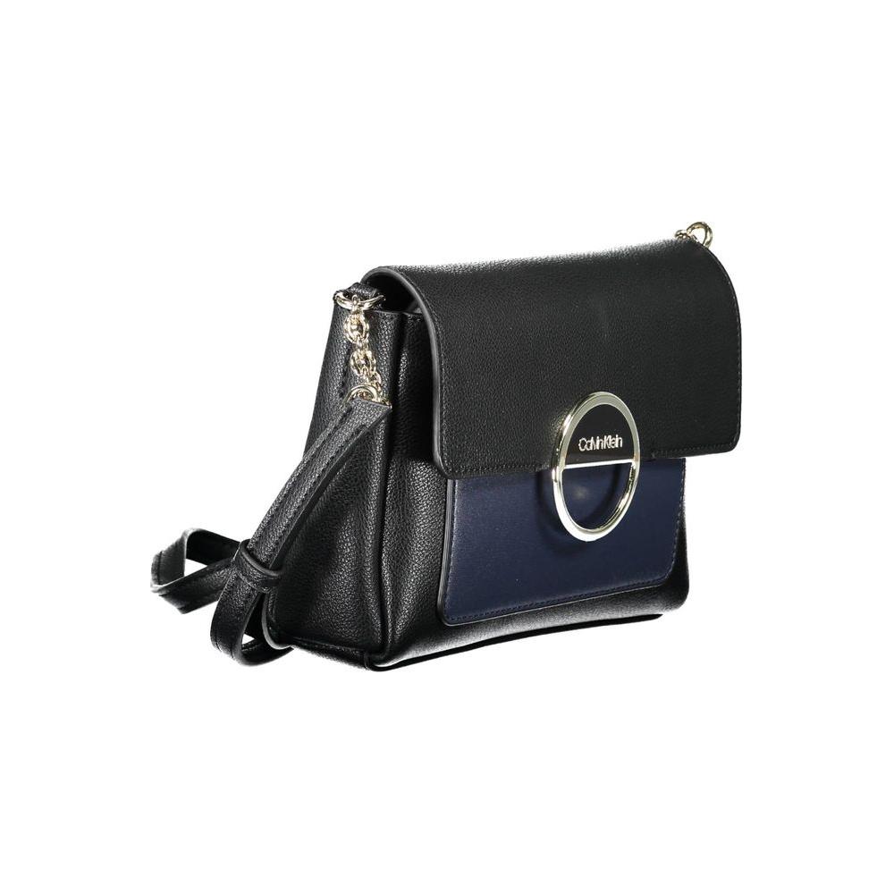 Calvin Klein Black Polyethylene Women Handbag Calvin Klein Dark Slate Gray