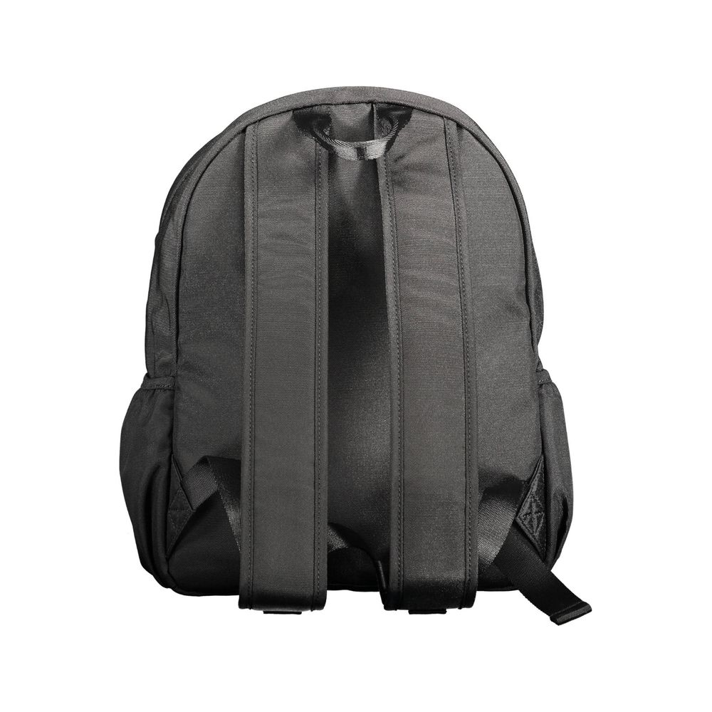 Tommy Hilfiger Black Polyester Men Backpack Tommy Hilfiger Dark Slate Gray