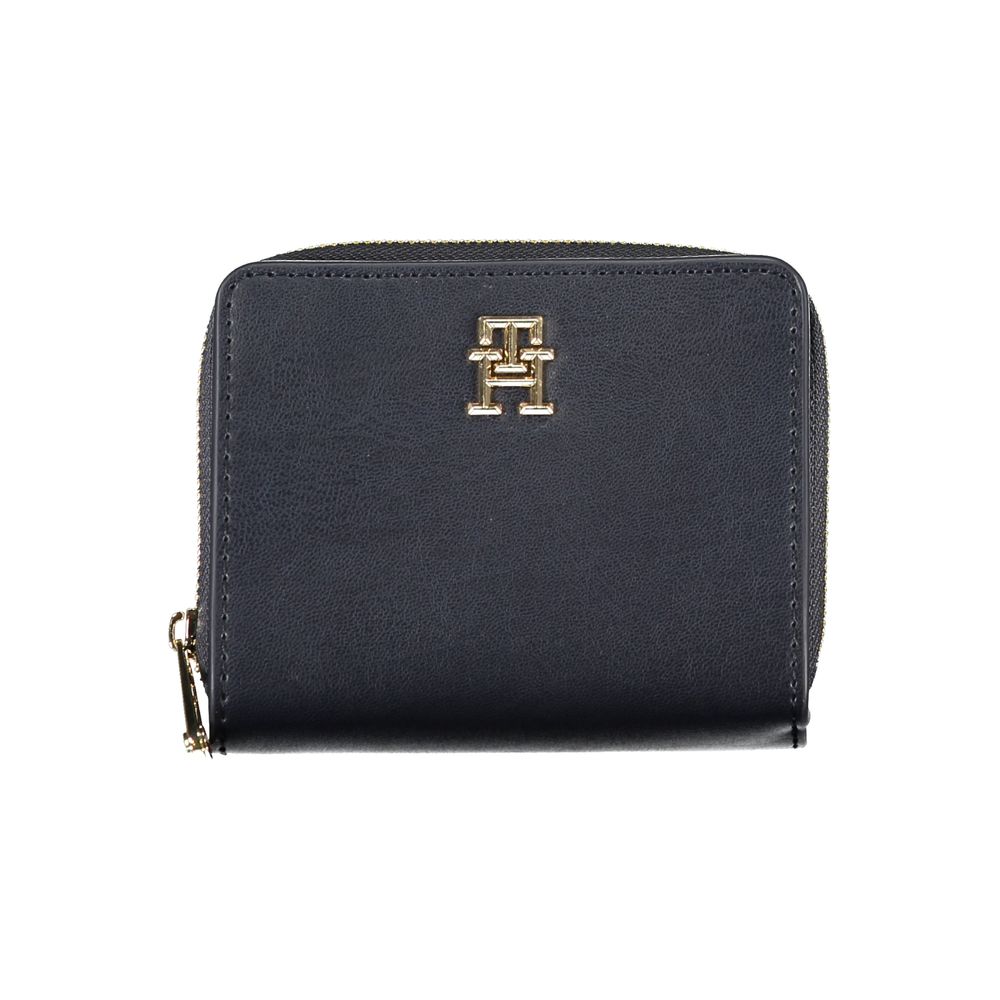 Tommy Hilfiger Sleek Blue Polyethylene Wallet Tommy Hilfiger Dark Slate Gray