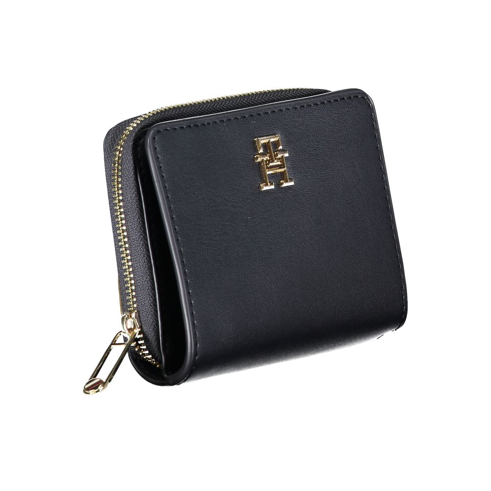 Tommy Hilfiger Sleek Blue Polyethylene Wallet Tommy Hilfiger Dark Slate Gray