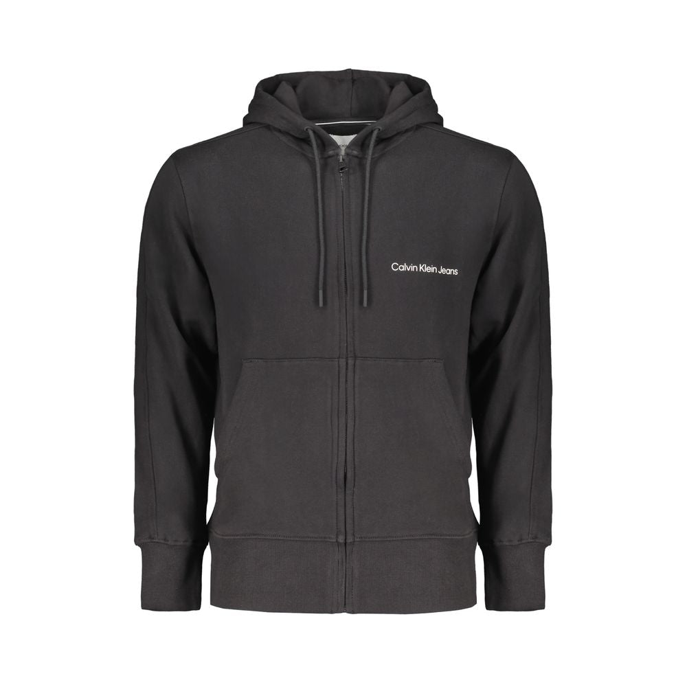 Calvin Klein Black Cotton Sweater Calvin Klein Dark Slate Gray
