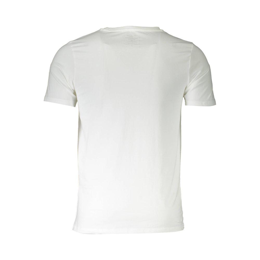 Aeronautica Militare White Cotton T-Shirt