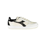 Diadora White Leather Women Sneaker DI-6500-EU35.5/US5.5