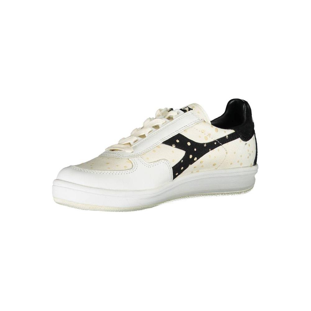 Diadora White Leather Women Sneaker