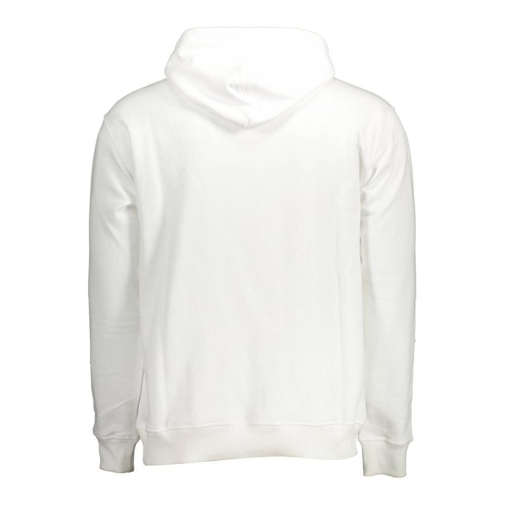North Sails White Cotton Men Sweater NO-12523-XXL