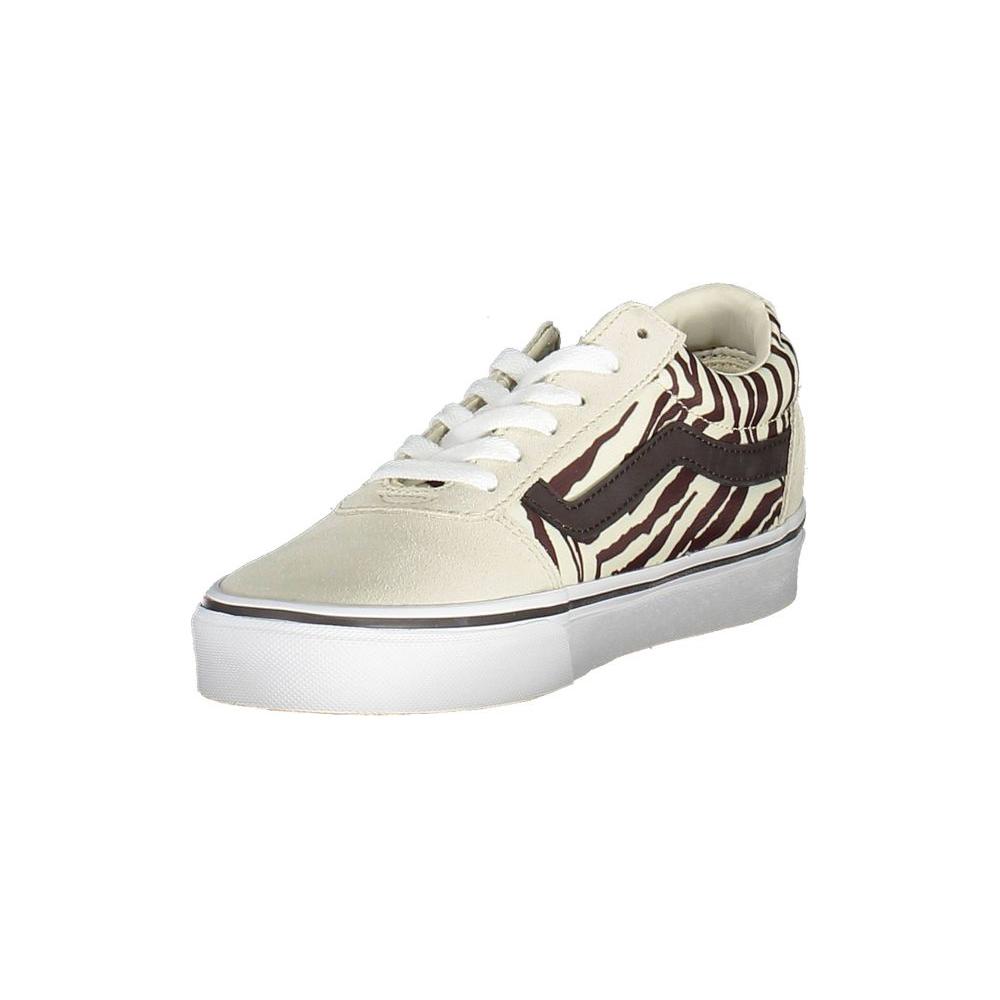 Vans Beige Leather Women Sneaker