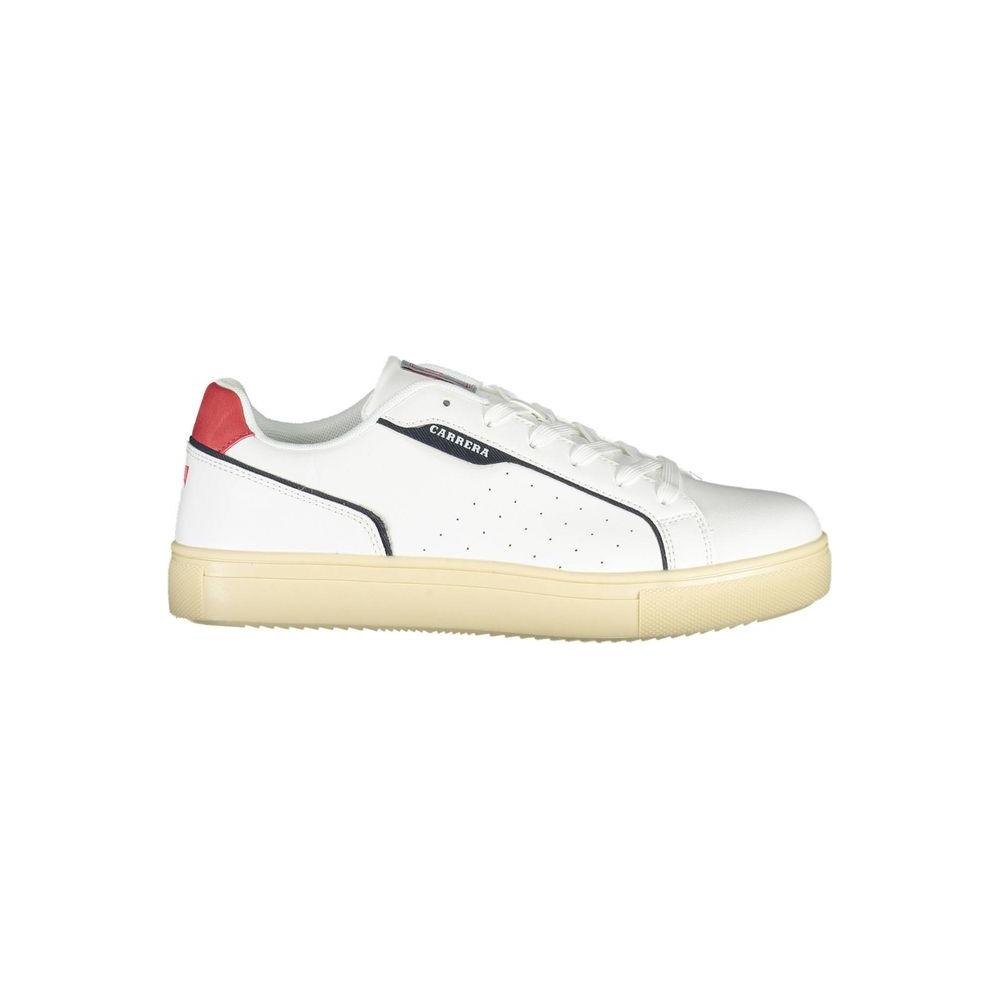Carrera White Polyethylene Men Sneaker