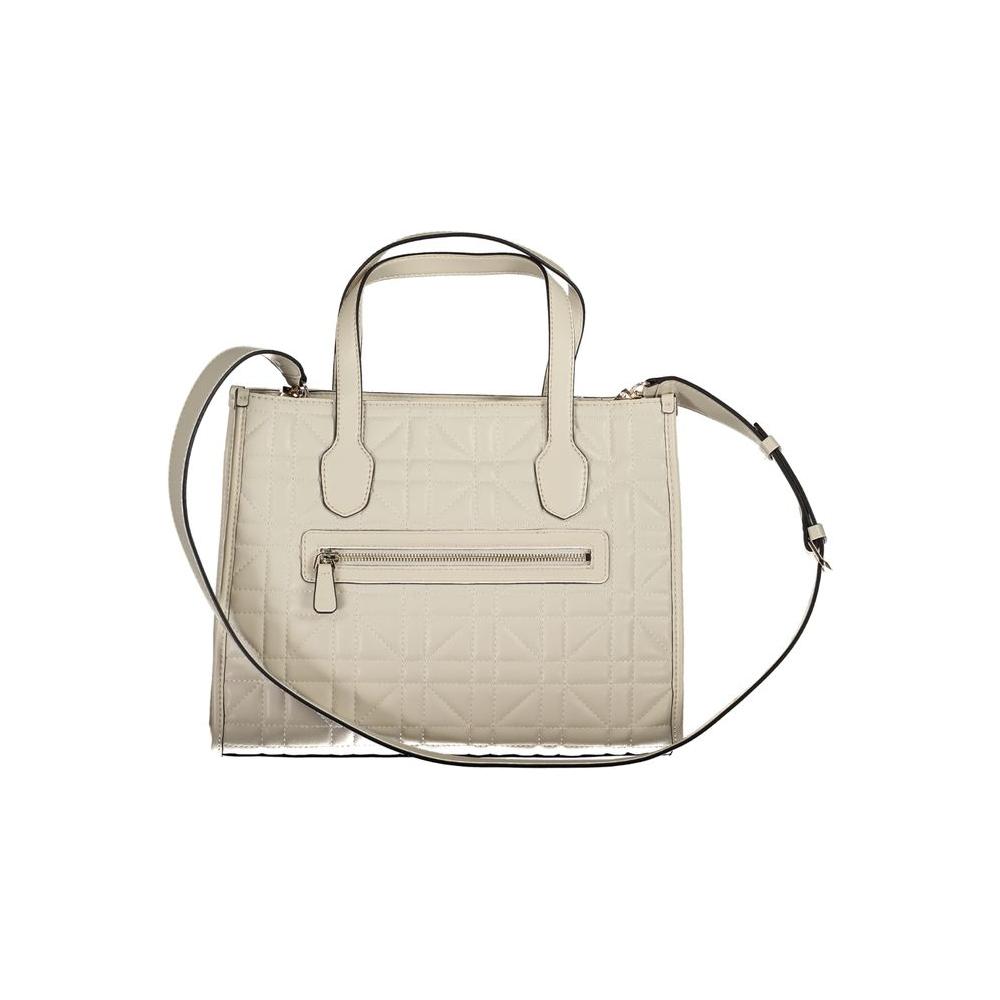 Guess Jeans Beige Polyethylene Handbag
