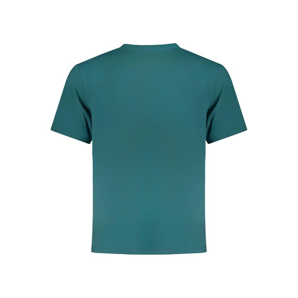 Wrangler Green Cotton T-Shirt