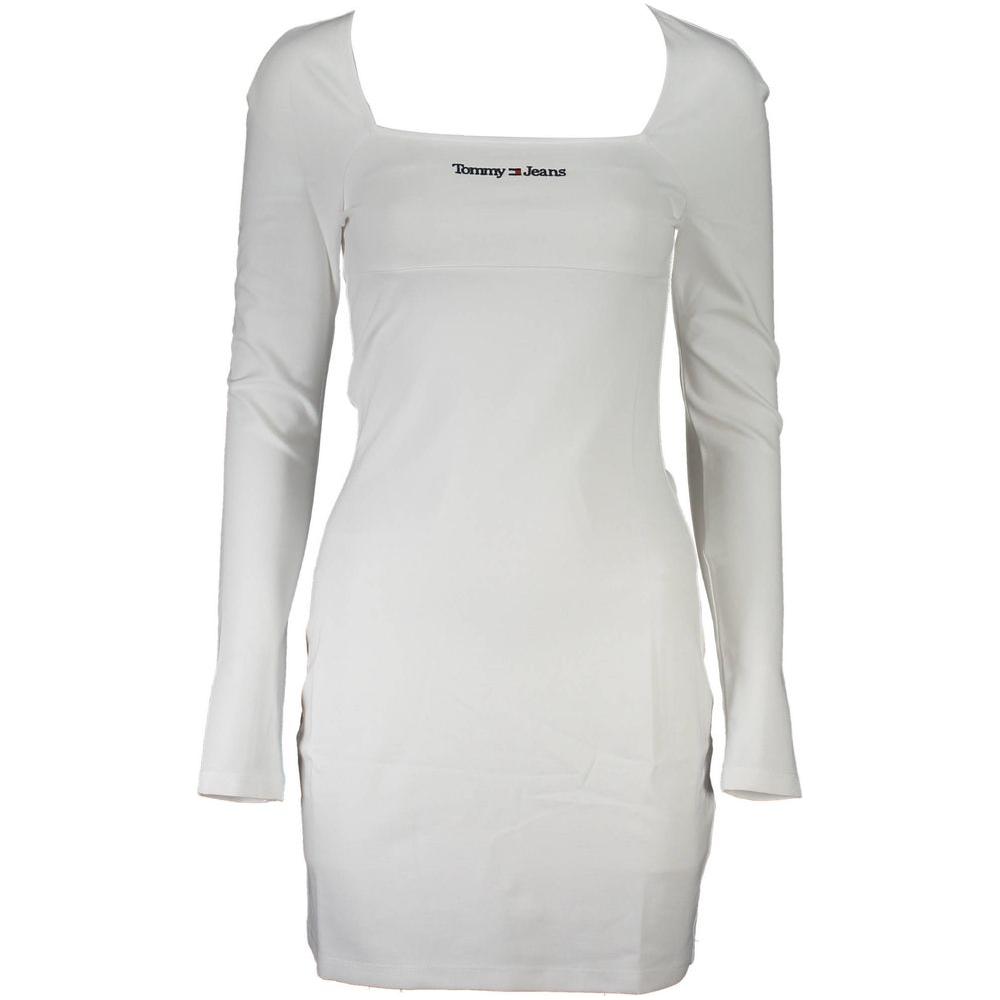 Tommy Hilfiger White Elastane Dress