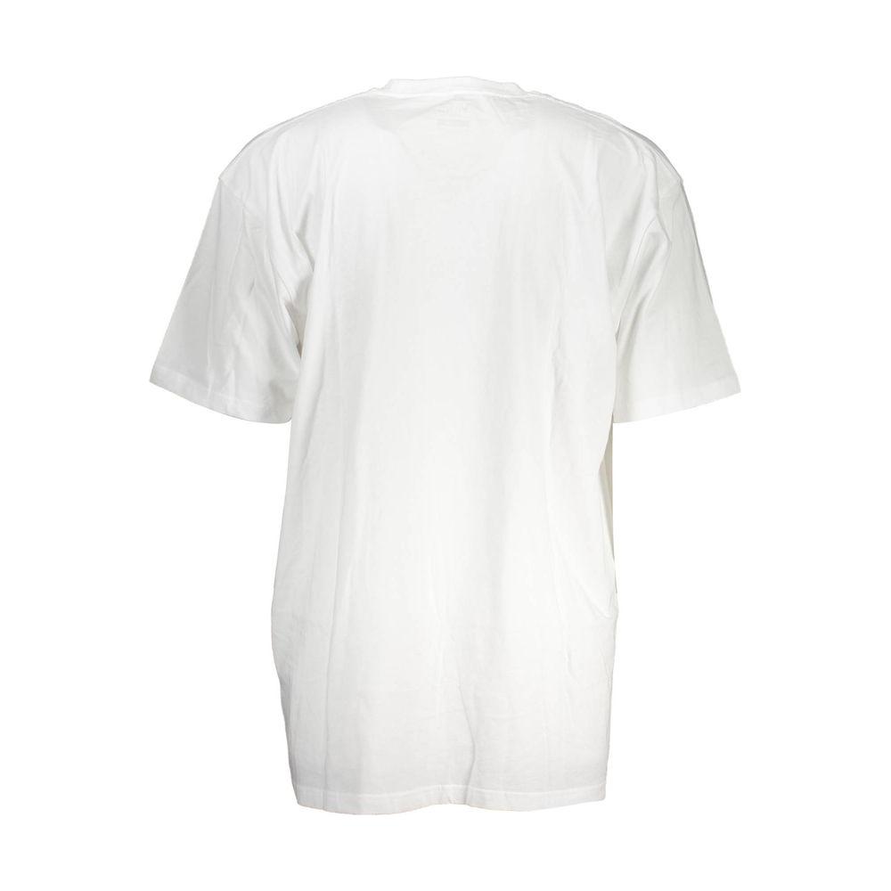 Vans White Cotton Men T-Shirt