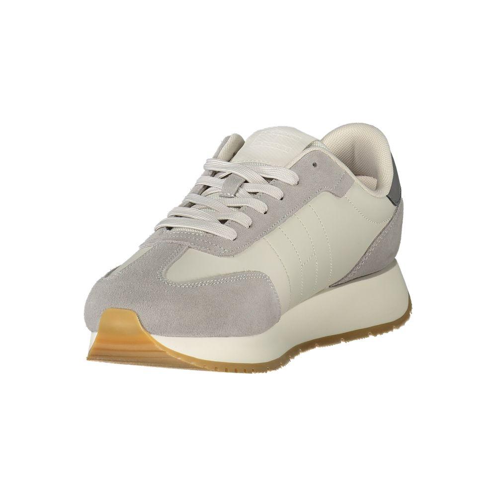 Tommy Hilfiger Brown Leather Men Sneaker