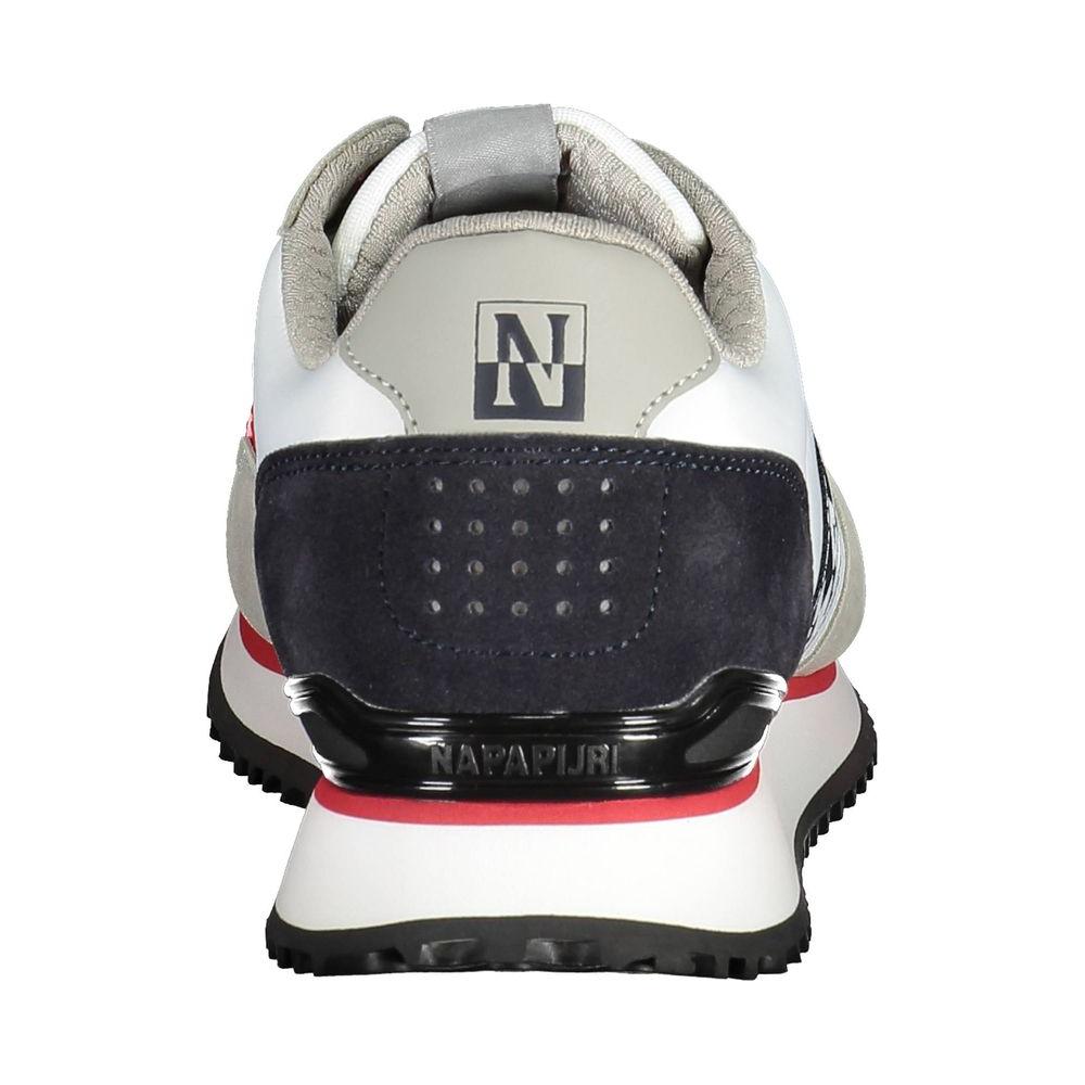 Napapijri White Polyester Men Sneaker