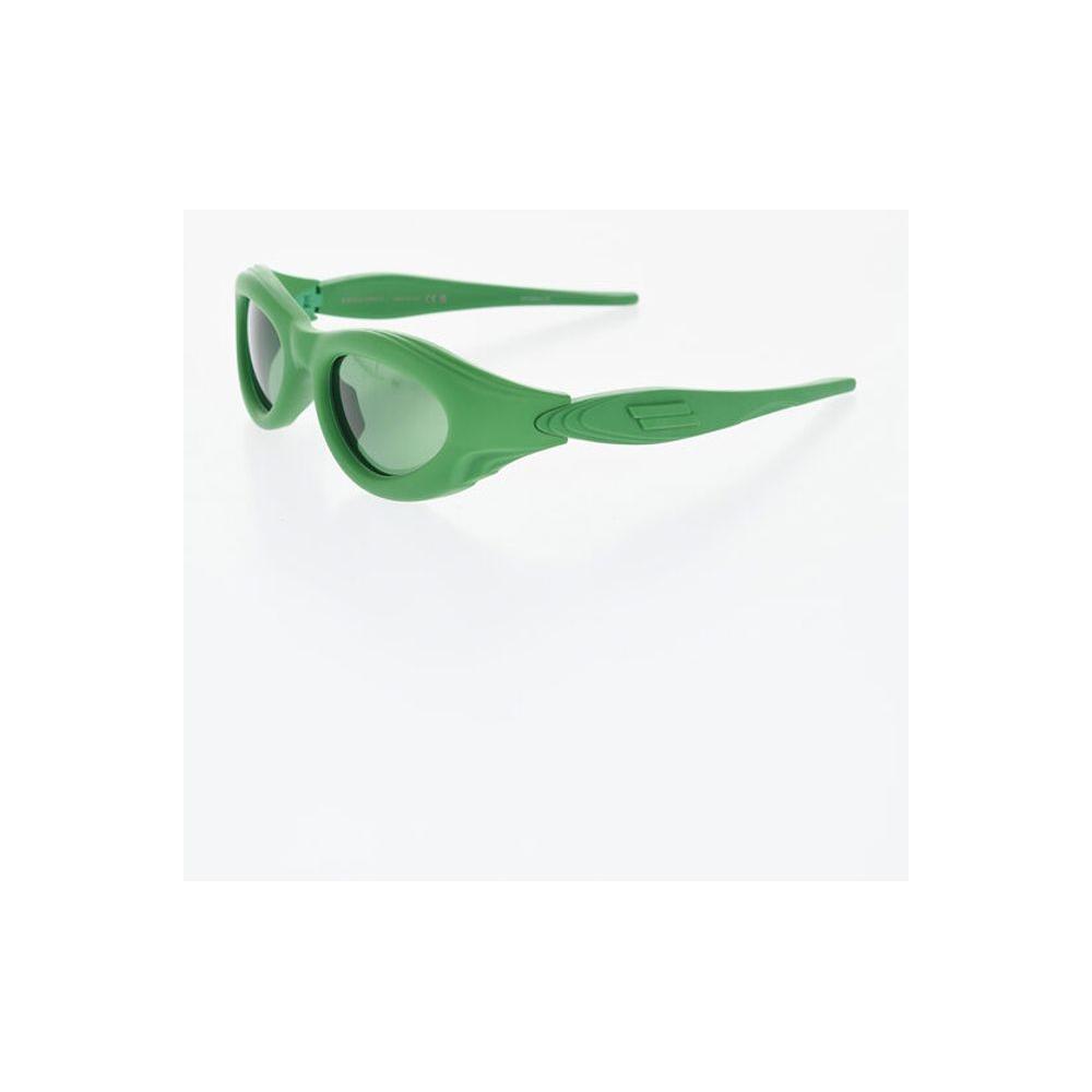Bottega Veneta Sunglasses with Rubber Frame and Coloured Lenses