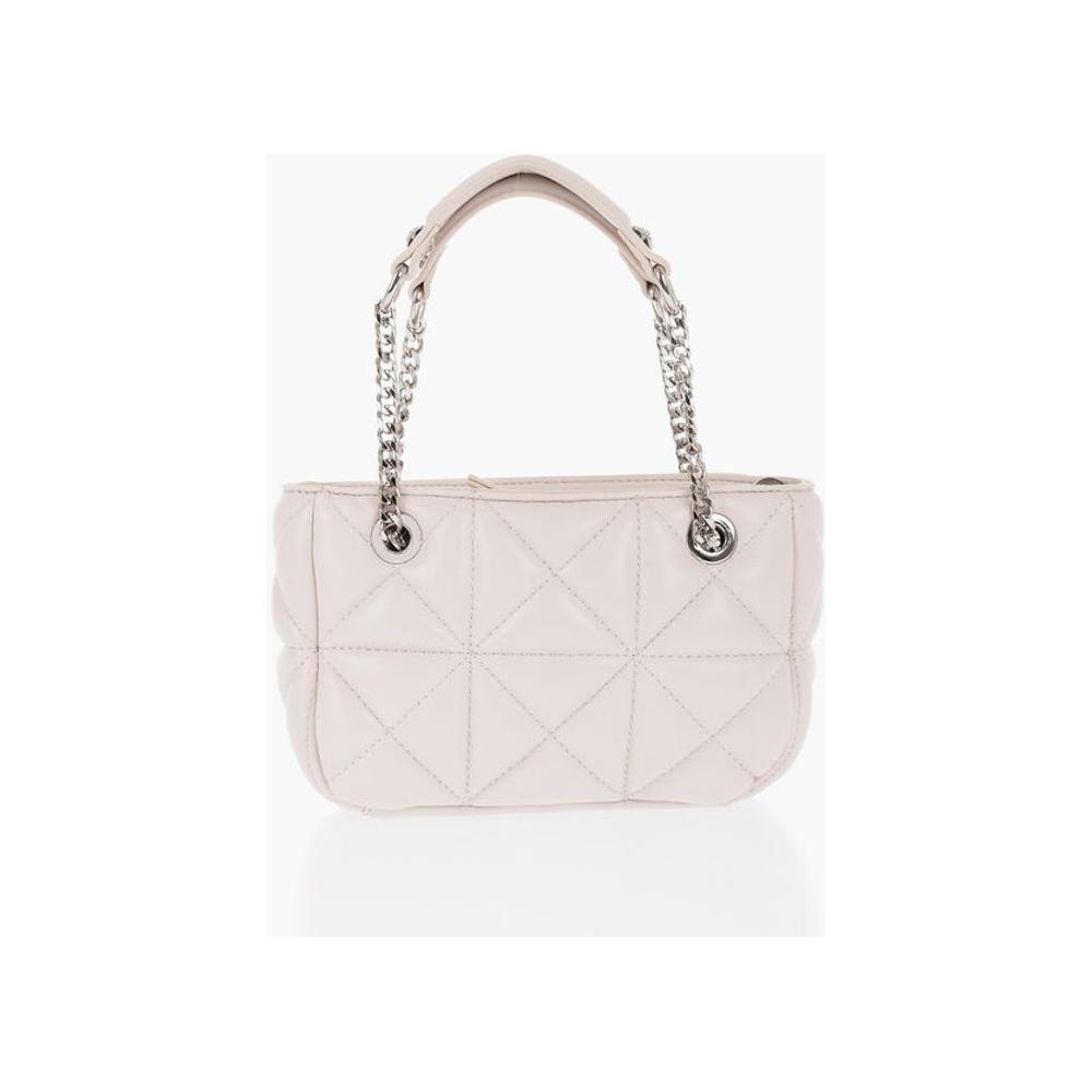John Richmond Beige Polyethylene Shoulder Bag