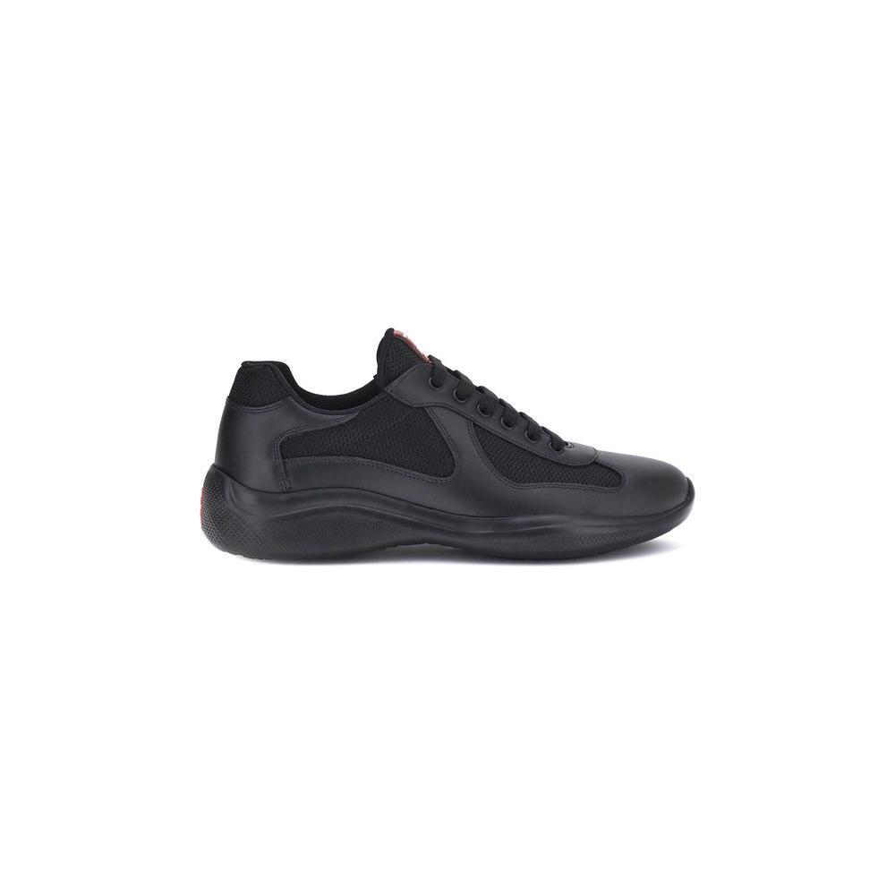 Prada-Prada America's Men Sneakers-1728,72470364320,Black,EU 38.5 | US 5.5,Men,Men - Shoes,New with tags,Prada,Shoes,Sneakers - Men - Shoes-PR-4E3400FG0006GWF0002-EU 38.5 | US 5.5