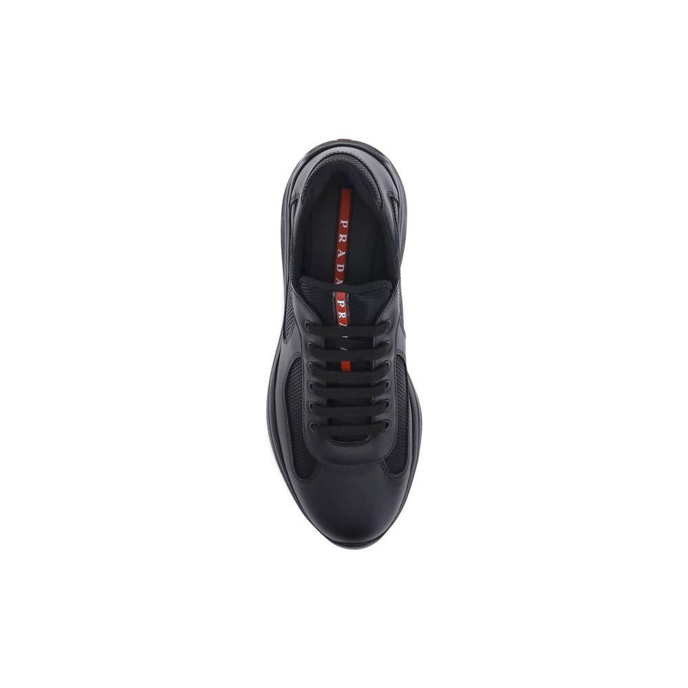 Prada-Prada America's Men Sneakers-1728,72470364320,Black,EU 38.5 | US 5.5,Men,Men - Shoes,New with tags,Prada,Shoes,Sneakers - Men - Shoes-PR-4E3400FG0006GWF0002-EU 38.5 | US 5.5