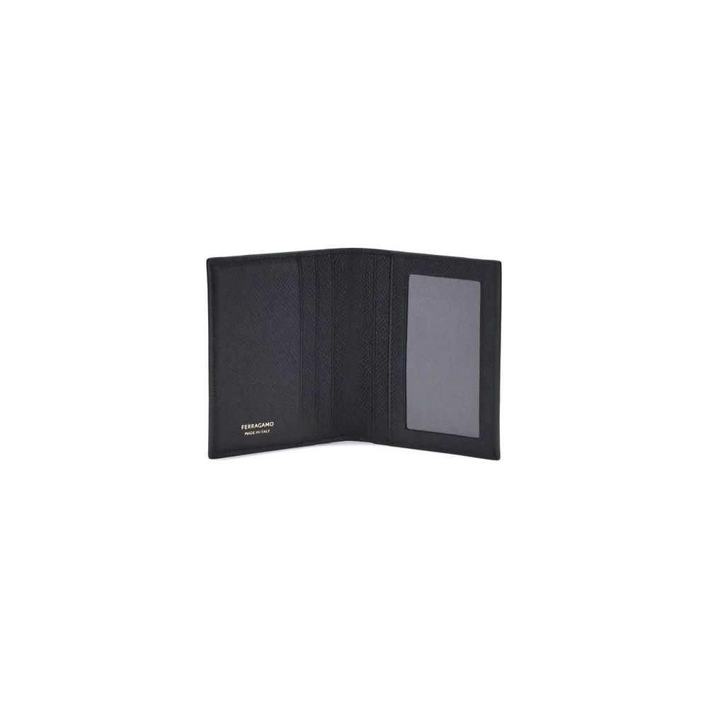Ferragamo Leather Card Holder