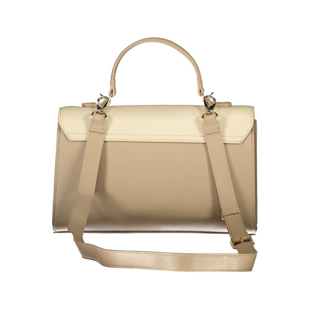 Valentino Bags Beige Polyethylene Women HandbagElevate your ensemble with the exquisite elegance of a Valentino Bags creation. A harmony of functionality and sophistication, this handbag features a sturdy handle, an adjustable and removable shoulder strap