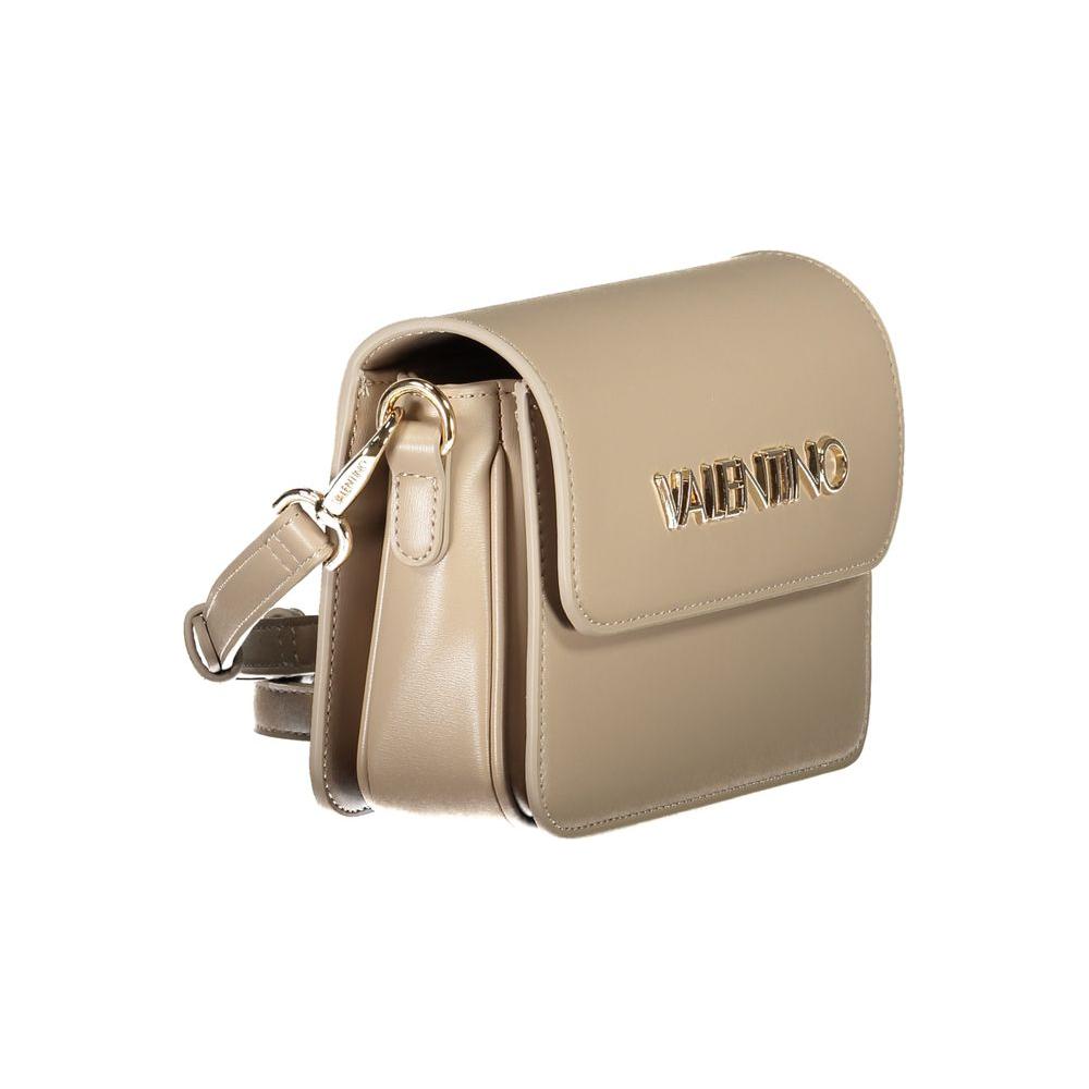 Valentino Bags Beige Polyethylene Women HandbagDive into the epitome of sustainable luxury with this effortlessly chic Valentino Bags handbag. Crafted to perfection from 100% Polyethylene, this beige beauty strikes the perfect balance between eco-consciou