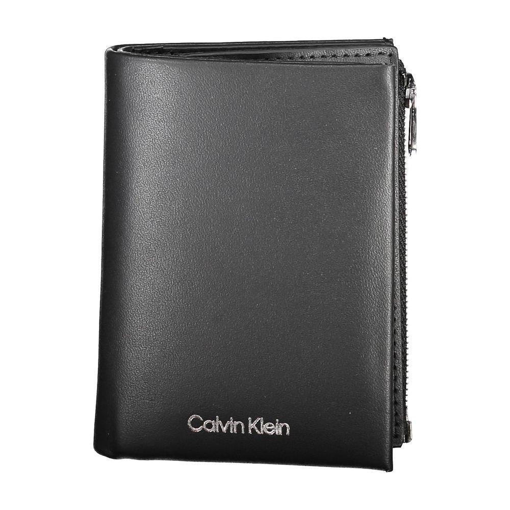 Calvin Klein Black Leather Men Wallet CA-37922