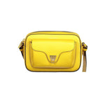 Coccinelle Coccinelle Yellow Leather Women Handbag CO-35347