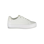 Calvin Klein Calvin Klein Sleek White Lace-Up Sneakers with Contrast Detail CA-26173-EU41/US11