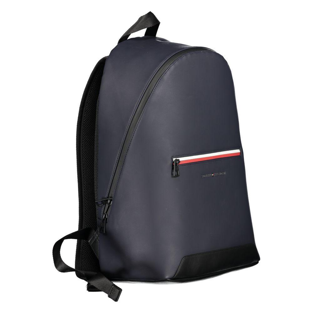 Tommy Hilfiger Blue Polyester Backpack TO-30858