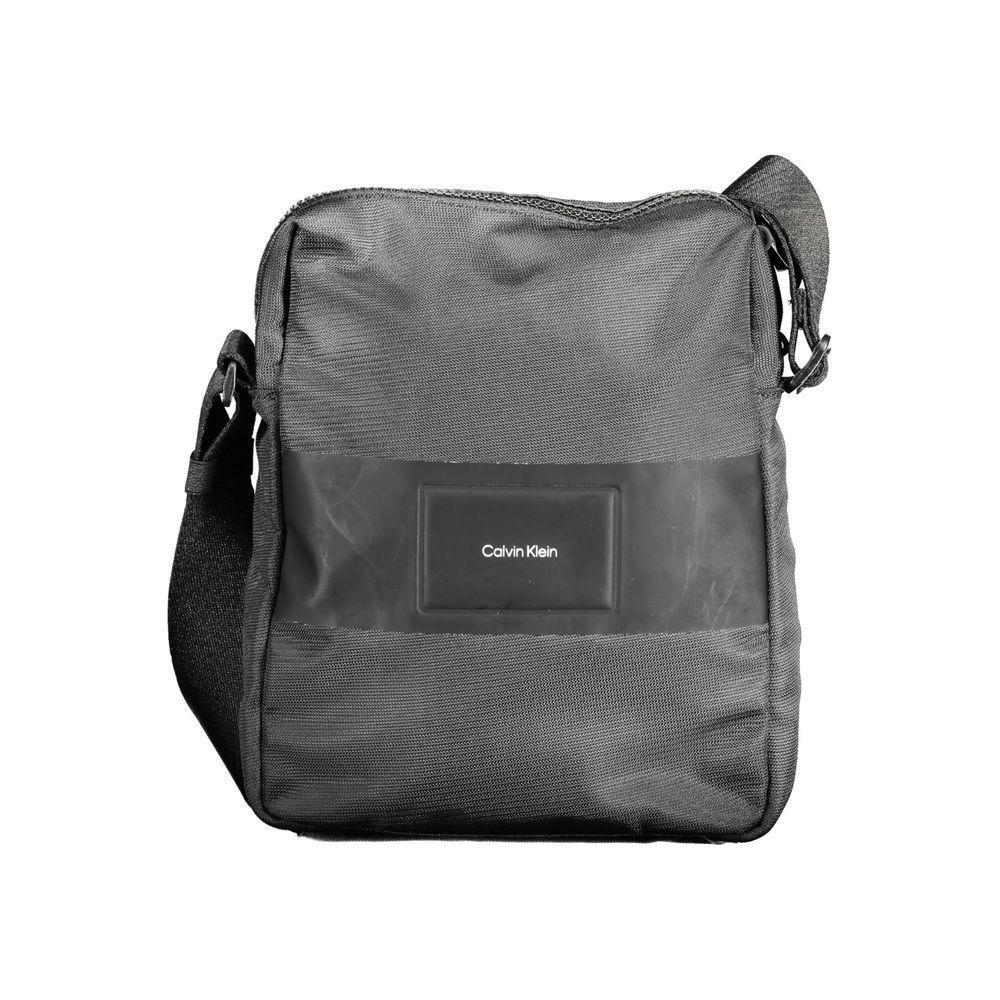 Calvin Klein Black Polyester Men Shoulder Bag CA-14624
