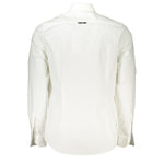 Calvin Klein Calvin Klein Elegant Slim Fit Long Sleeved White Shirt CA-27208-XL