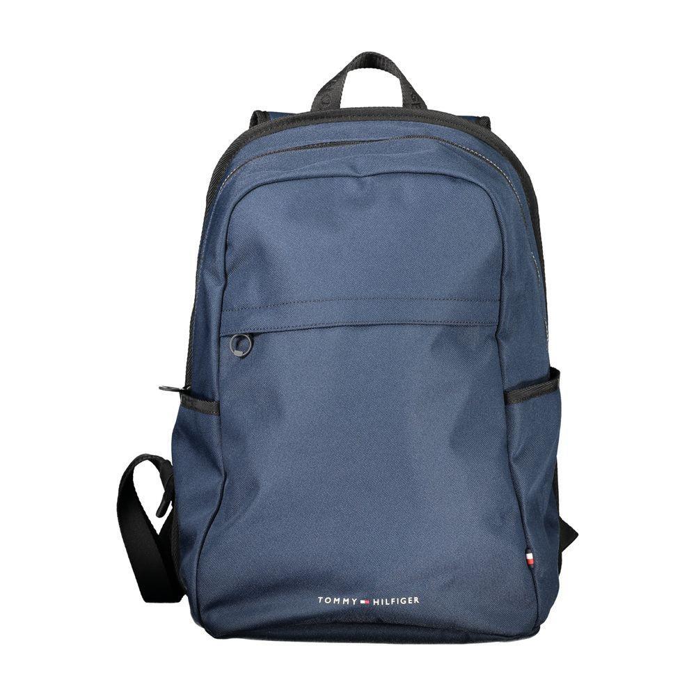Tommy Hilfiger Blue Polyester Backpack TO-32173