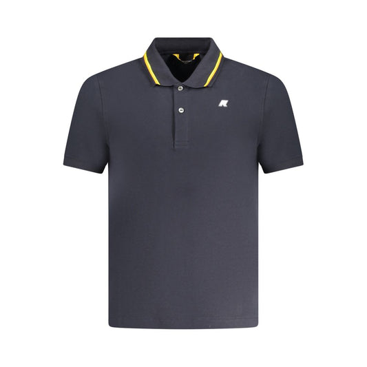 K-WAY Blue Cotton Polo Shirt