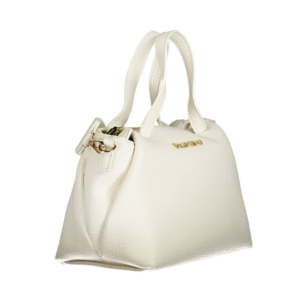 Mario Valentino White Polyethylene Handbag