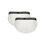 Trussardi Trussardi White Cotton Men Underwear Pack TR-36727-XL