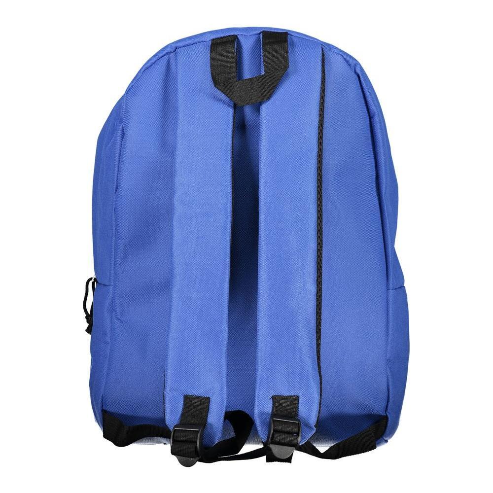 Norway 1963 Blue Polyester Men Backpack NO-37901