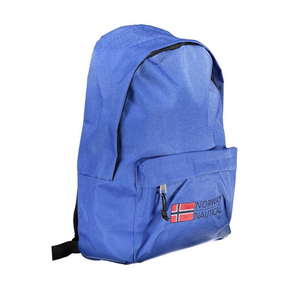 Norway 1963 Blue Polyester Men Backpack NO-37901