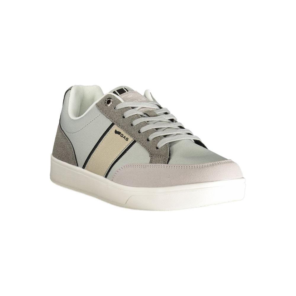 Gas Gas Gray Polyester Men Sneaker GA-38592-EU40/US7