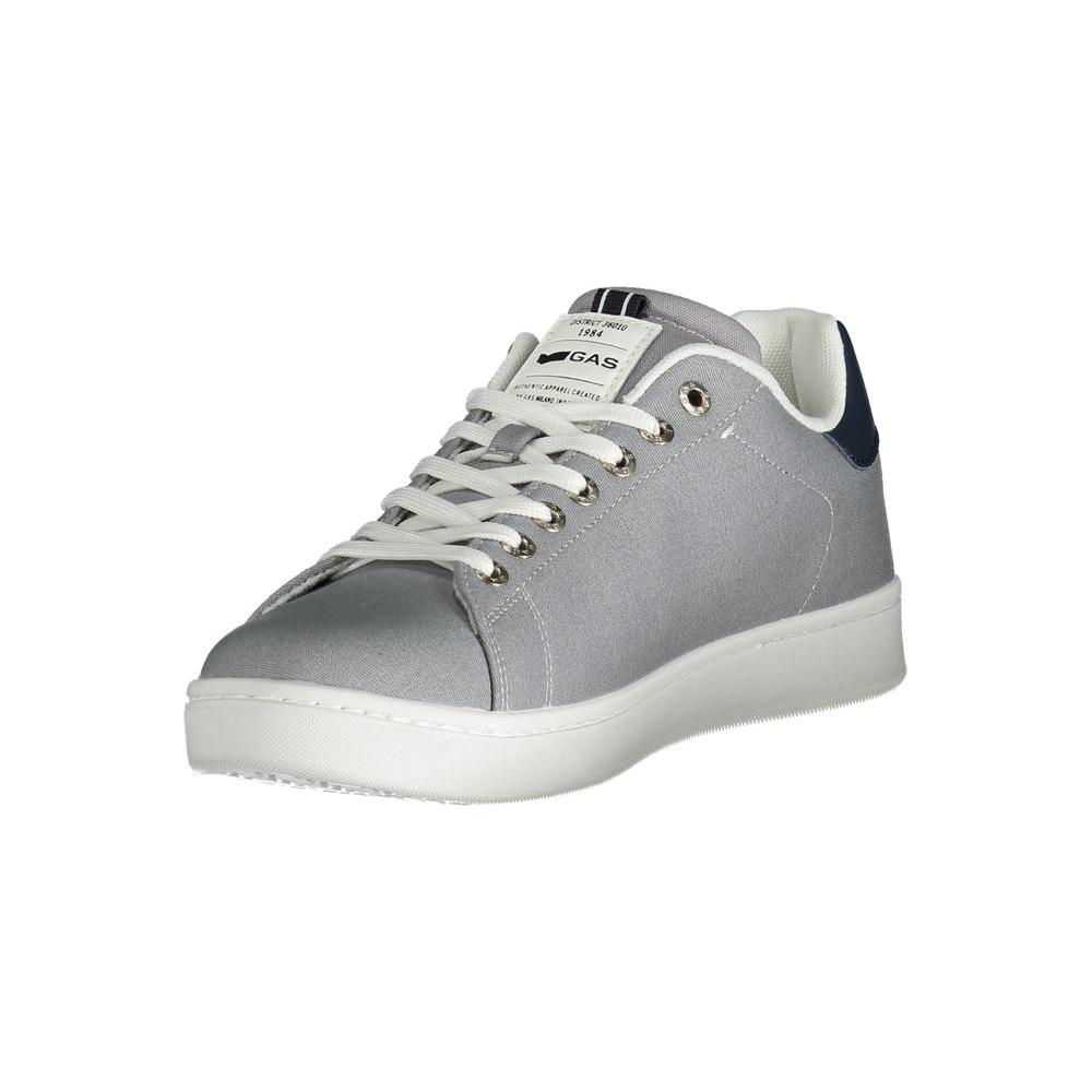 Gas Gas Gray Polyester Mens Sneaker GA-38594-EU41/US8