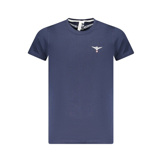 Accademia Militare Blue Cotton T-Shirt