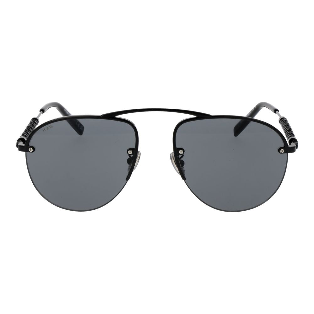 Tod's Black Metal Sunglasses