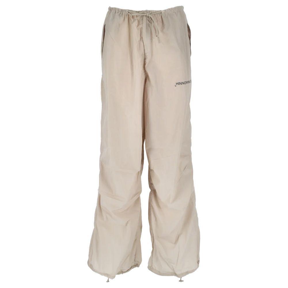 Hinnominate Beige Nylon Jeans & Pant HI-15576-XS