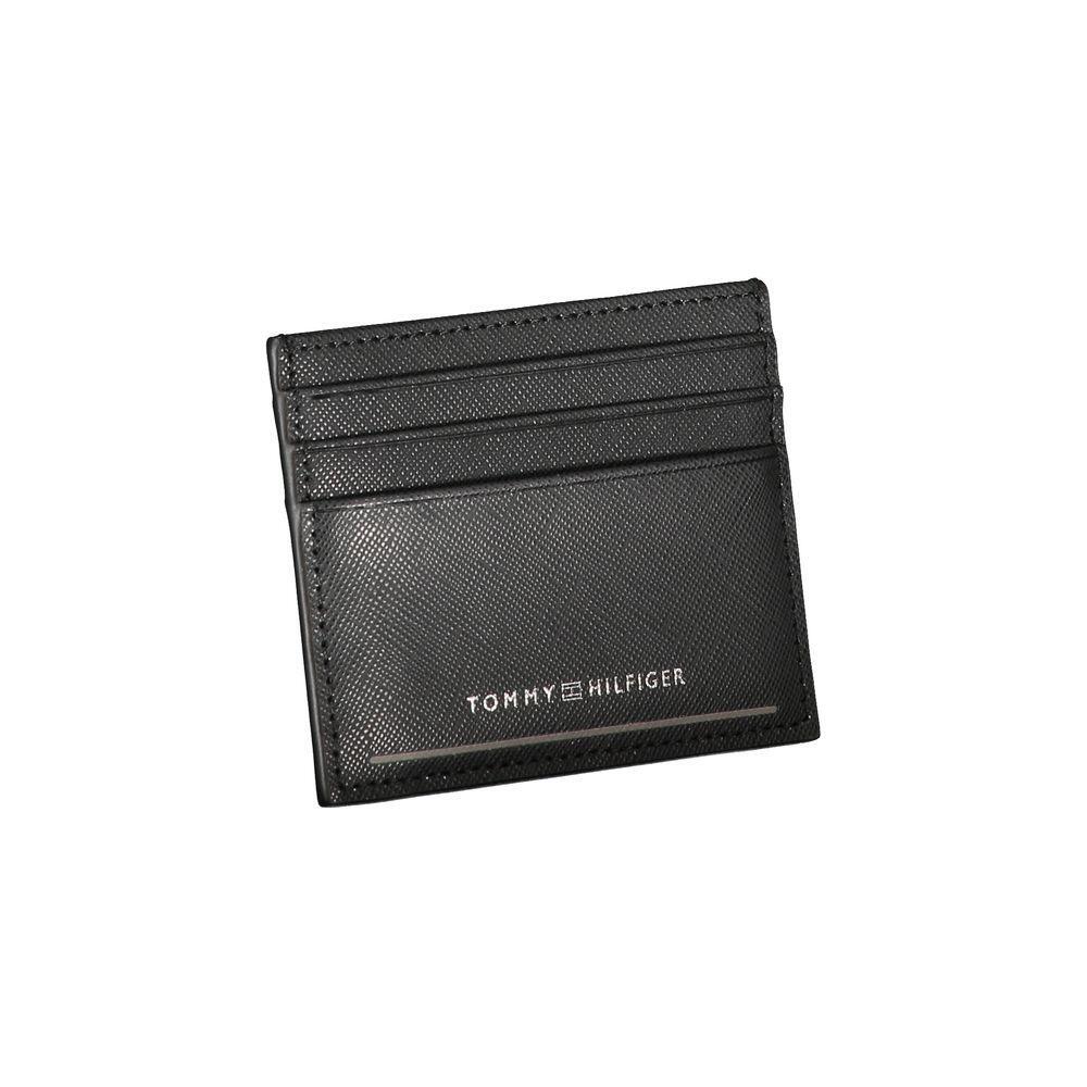 Tommy Hilfiger Black Leather Wallet TO-27169