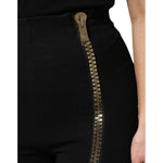 Dolce & Gabbana Black High Waist Skinny Pants