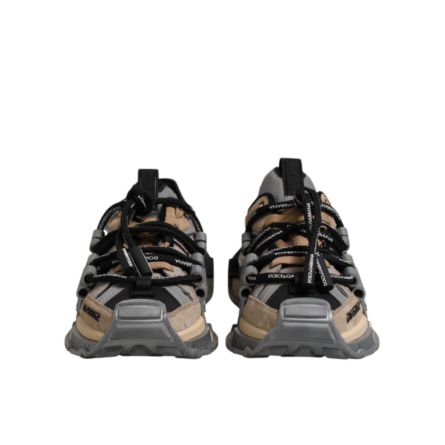 Dolce & Gabbana Multicolor Panelled Space Sneakers Shoes