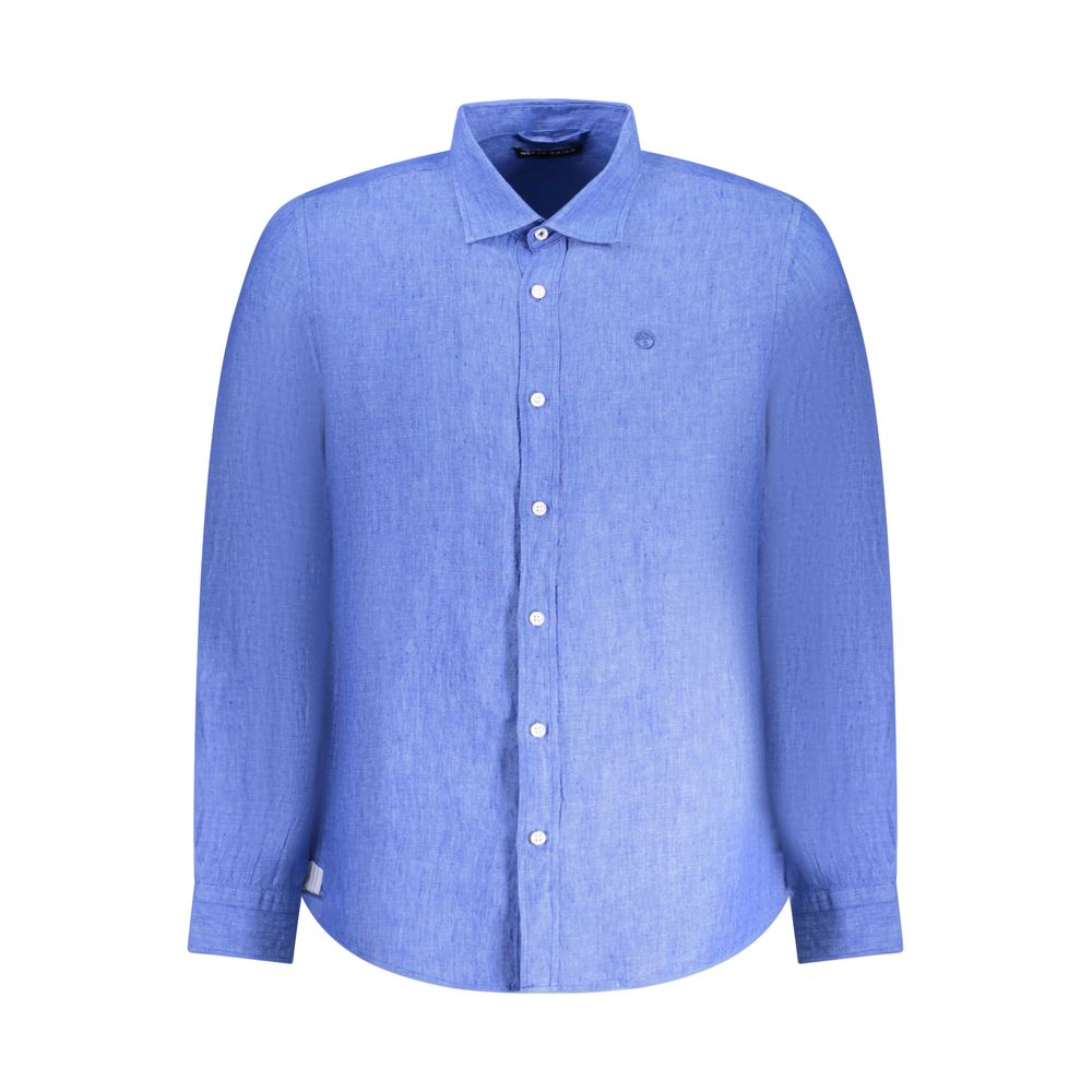 North Sails Blue Linen Shirt