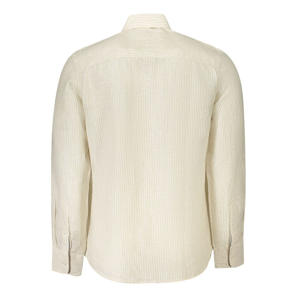 North Sails Beige Linen Shirt NO-38891-S