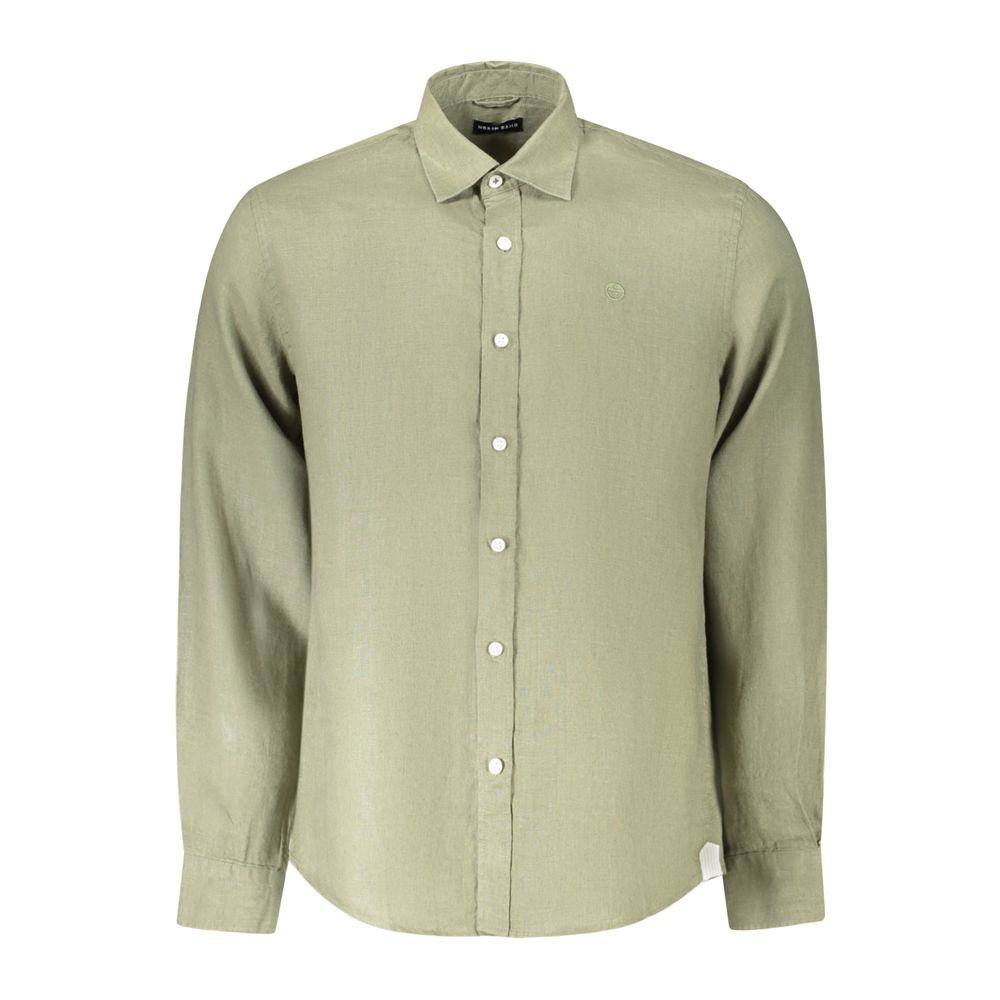 North Sails Green Linen Shirt